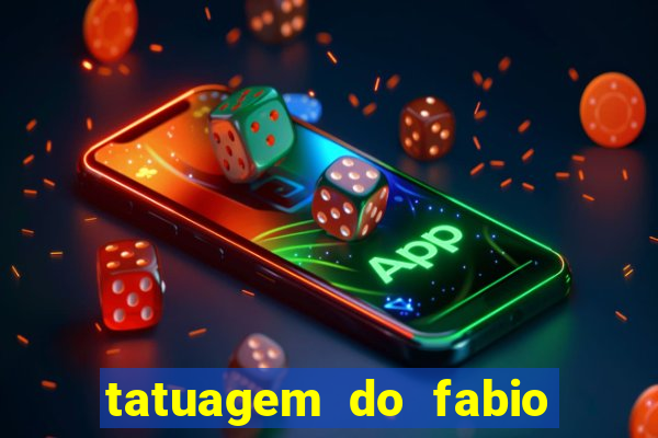 tatuagem do fabio goleiro do cruzeiro